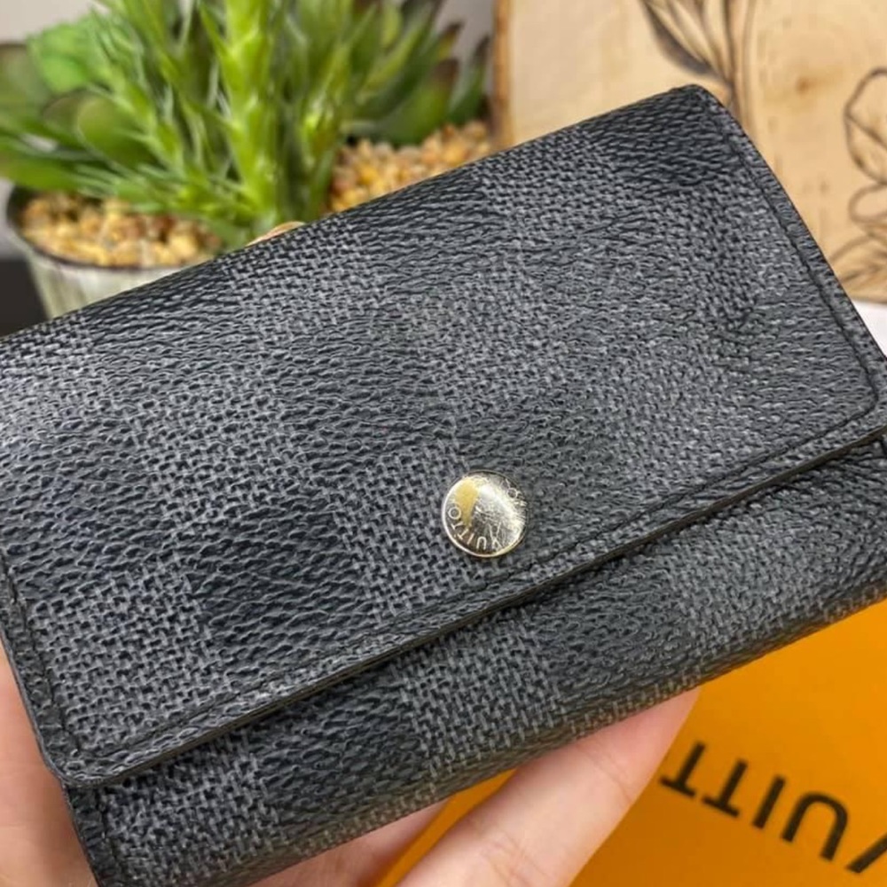 Louis Vuitton Graphite 6-Key Holder